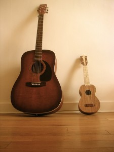 Guitar-va-ukulele